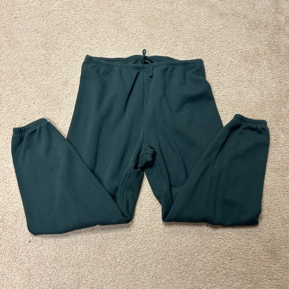 SKIMS cotton fleece classic jogger in spruce size XL